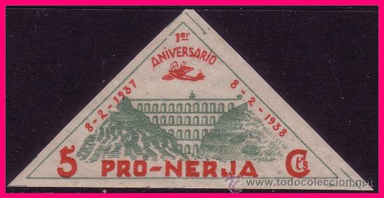Briefmarken: M&Aacute;LAGA Nerja GUERRA CIVIL, FESOFI N&ordm; 9 * *