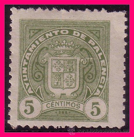 Briefmarken: Palencia PALENCIA, Guerra Civil, FESOFI n&ordm; 5 *