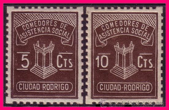 Selos: Salamanca CIUDAD RODRIGO, Guerra Civil, FESOFI n&ordm; 1 y 2 *
