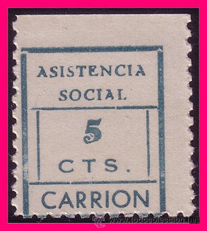 Briefmarken: Sevilla CARRI&Oacute;N, Guerra Civil, FESOFI n&ordm; 1 (*) ss