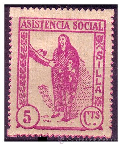 Briefmarken: VALENCIA Silla, Guerra Civil, FESOFI N&ordm; 1 *