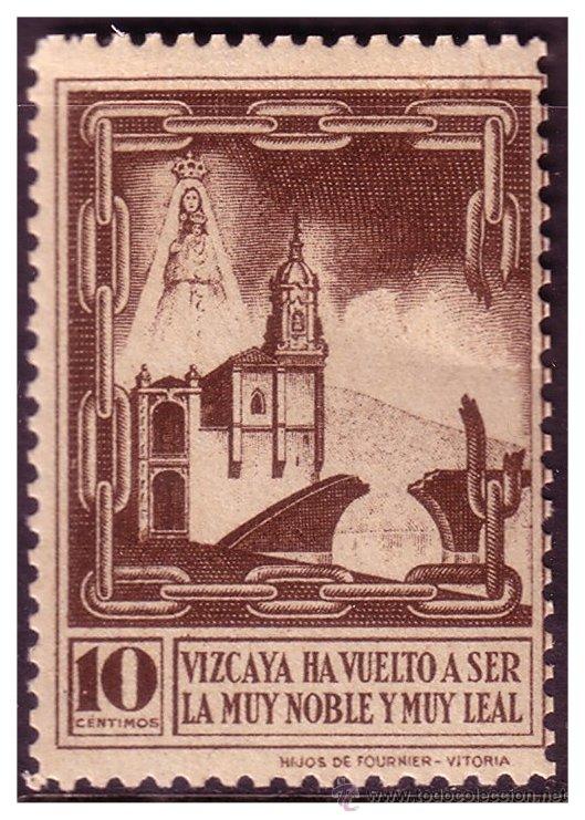 Briefmarken: Vizcaya, Guerra Civil, FESOFI N&ordm; 4 * *