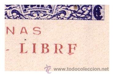 Briefmarken: ZARAGOZA &Eacute;pila, Guerra Civil, FESOFI N&ordm; 6a * LIBRF