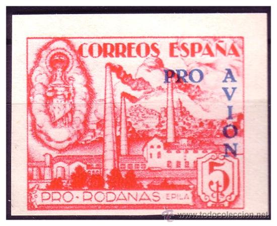 Briefmarken: ZARAGOZA &Eacute;pila, Guerra Civil, FESOFI N&ordm; SH12 * *