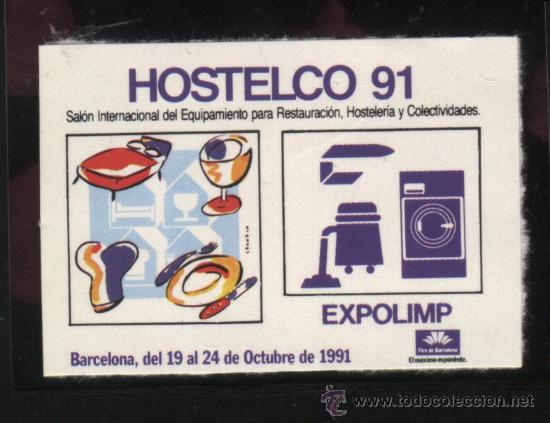 Sellos: S-11601- BARCELONA HOSTELCO 91 - Foto 1