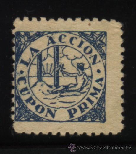 Sellos: S-11509- CUPON PRIMA. LA ACCION. - Foto 1
