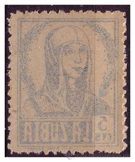 Stamps: GRANADA La Zubia, Guerra Civil, FESOFI n&ordm; 2c (*) ss