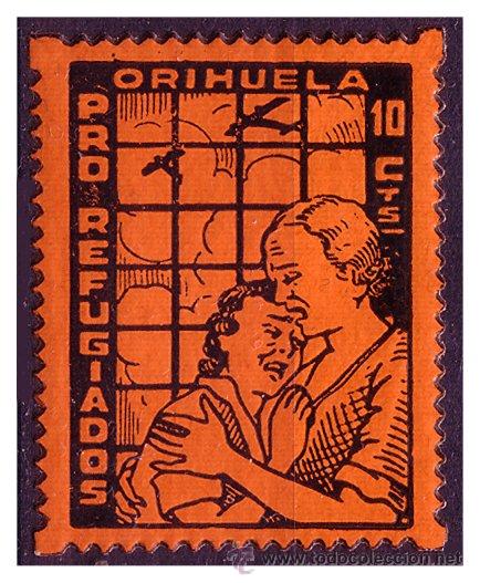 Briefmarken: ALICANTE Orihuela, Guerra Civil, FESOFI n&ordm; 2 * *