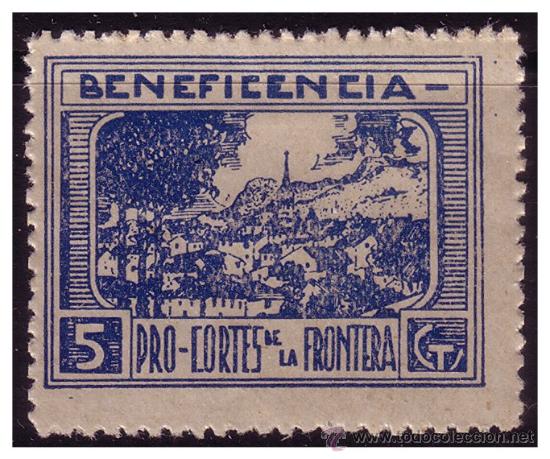Briefmarken: M&Aacute;LAGA Cortes de la Frontera, Guerra Civil, FESOFI n&ordm; 1 *