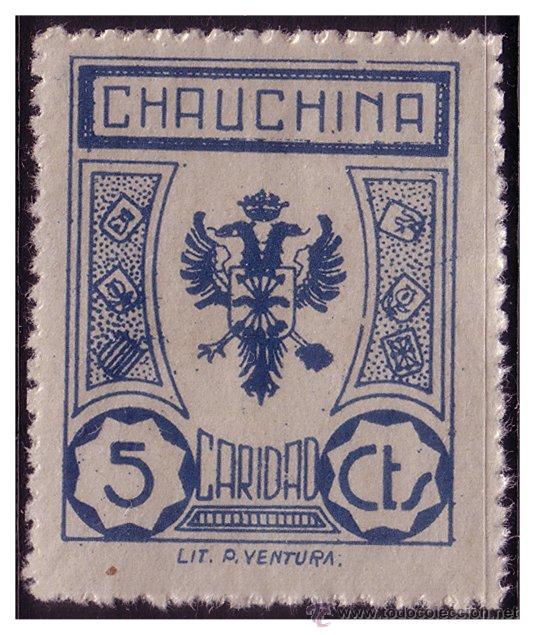 Briefmarken: GRANADA Chauchina, Guerra Civil, FESOFI n&ordm; 9 * *
