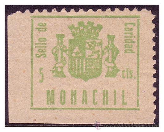 Briefmarken: Granada MONACHIL, FESOFI N&ordm; 1 *, Guerra Civil