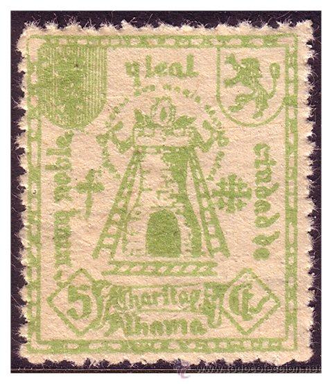 Briefmarken: GRANADA Alhama, Guerra Civil, FESOFI n&ordm; 6b * *