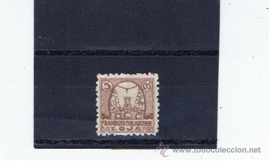 Briefmarken: Loja 5 cts marron franqueo obligatorio
