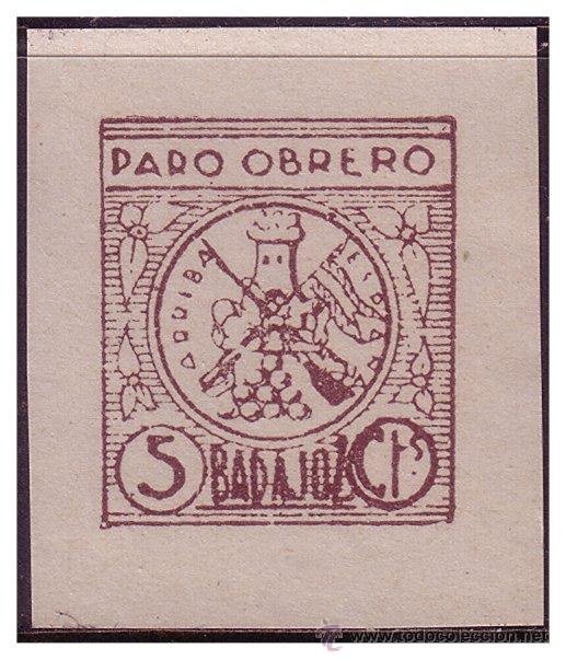 Stamps: Badajoz BADAJOZ, FESOFI N&ordm; 29 (*) ss, Guerra Civil