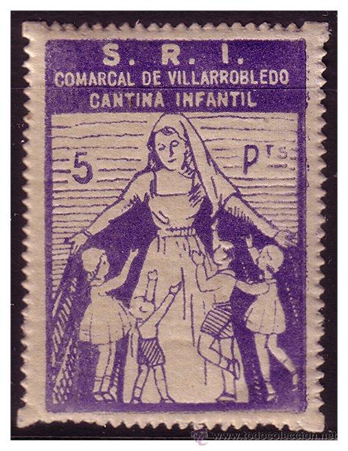 Stamps: Albacete VILLARROBLEDO, FESOFI N&ordm; 3 *, Guerra Civil