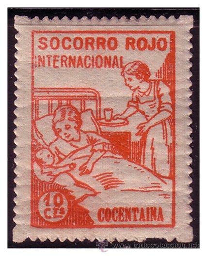 Briefmarken: Alicante COCENTAINA, FESOFI N&ordm; 2 *, Guerra Civil