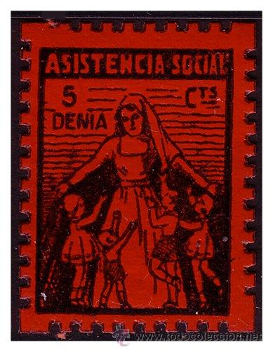Briefmarken: Alicante DENIA FESOFI N&ordm; 20 *, Guerra Civil