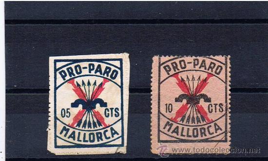 Sellos: pro paro mallorca - - Foto 1