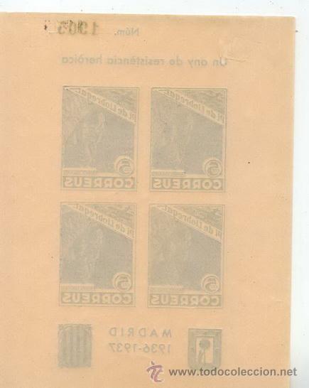 Sellos: HOJA BLOQUE PI DE LLOBREGAT - Foto 2