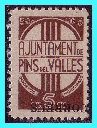 Francobolli: BARCELONA, Pins del Vall&eacute;s. Guerra Civil, FESOFI N&ordm; 38i (*) ss
