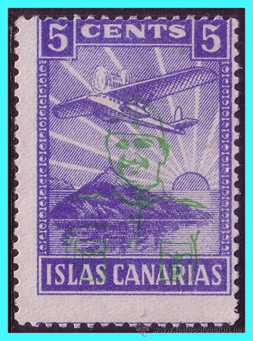 Stamps: CANARIAS Canarias, Guerra Civil, FESOFI n&ordm; 26 (*)