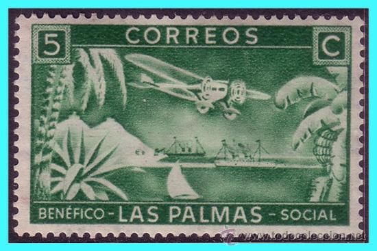 Stamps: CANARIAS Las Palmas, Guerra Civil, FESOFI n&ordm; 16 *