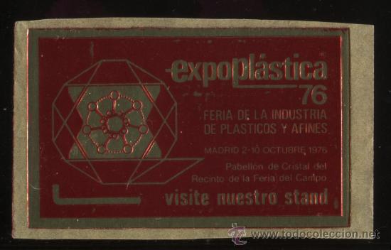 Sellos: S-3053- MADRID. EXPOPLASTICA 1976 - Foto 1