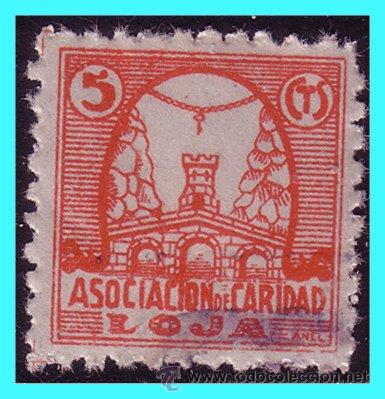 Briefmarken: Granada LOJA, Guerra Civil, FESOFI N&ordm; 3 * *