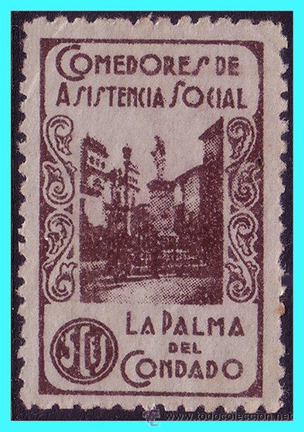 Selos: HUELVA La Palma del Condado, Guerra Civil, FESOFI N&ordm; 9 (*)