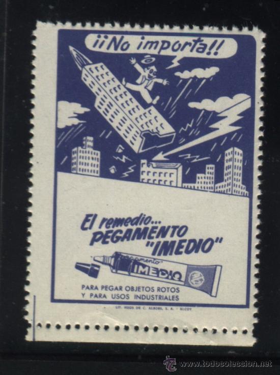 Sellos: S-05292- EL REMEDIO PEGAMENTO IMEDIO. - Foto 1