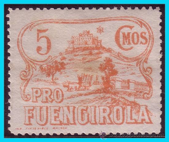 Briefmarken: M&Aacute;LAGA Fuengirola, Guerra Civil, FESOFI N&ordm; 1 *