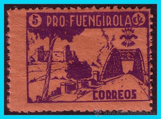Briefmarken: M&Aacute;LAGA Fuengirola, Guerra Civil, FESOFI N&ordm; 3 (*) ss