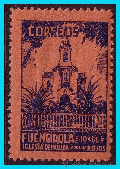 Briefmarken: M&Aacute;LAGA Fuengirola, Guerra Civil, FESOFI N&ordm; 11 (*) ss