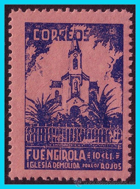 Briefmarken: M&Aacute;LAGA Fuengirola, Guerra Civil, FESOFI N&ordm; 13 (*) ss
