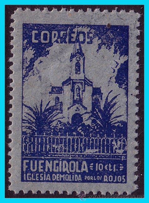 Briefmarken: M&Aacute;LAGA Fuengirola, Guerra Civil, FESOFI N&ordm; 17 (*) ss