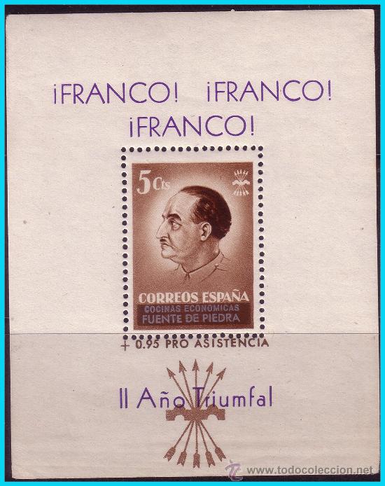 Briefmarken: M&Aacute;LAGA Fuente de Piedra, Guerra Civil, FESOFI N&ordm; 18 * *
