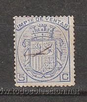 Sellos: IMPUESTO DE VENTAS. 5 CTS. - Foto 1