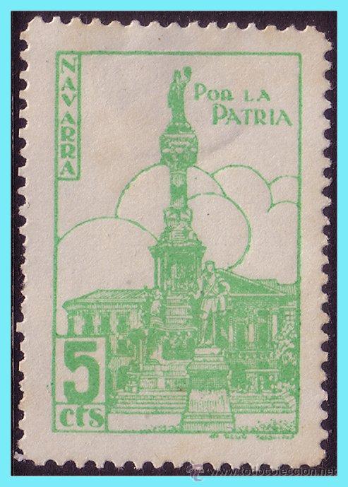 Selos: Navarra, NAVARRA, Guerra Civil, FESOFI n&ordm;  4 (*) ss