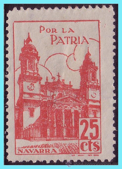 Selos: Navarra, NAVARRA, Guerra Civil, FESOFI n&ordm; 5 (*) cs