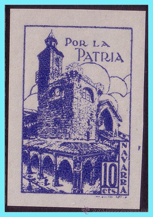 Selos: Navarra, NAVARRA, Guerra Civil, FESOFI n&ordm;  4s (*) ss