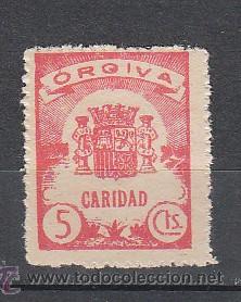 Sellos: ORGIVA. 5 CTS. CARIDAD - Foto 1