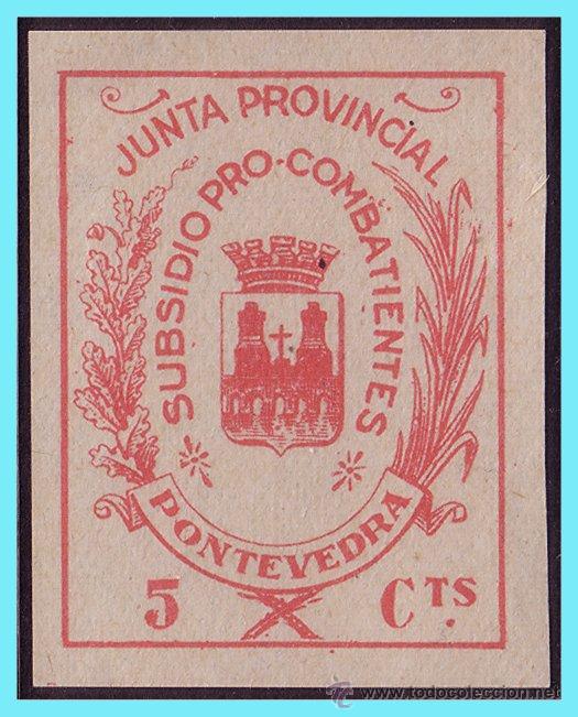 Selos: Pontevedra, PONTEVEDRA, Guerra Civil, FESOFI n&ordm; 6 (*) ss