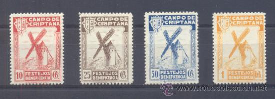 Sellos: CAMPO DE CRIPTANA (CIUDAD REAL) - Foto 1