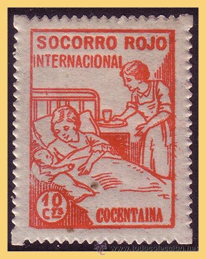 Selos: Alicante COCENTAINA, Guerra Civil, FESOFI n&ordm; 2 *
