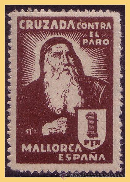 Briefmarken: Baleares MALLORCA, Guerra Civil, FESOFI n&ordm; 56 * *