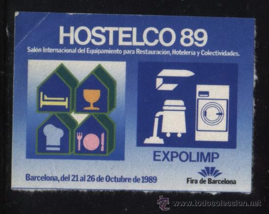 Sellos: S-3431- BARCELONA. HOSTELCO 89 - Foto 1