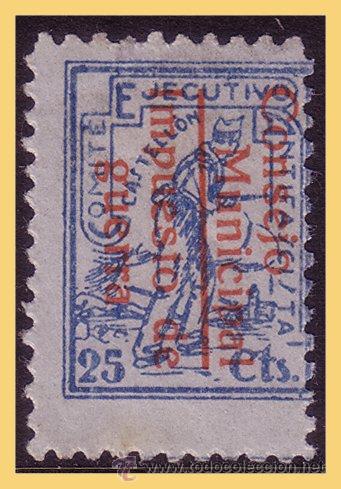 Stamps: Castell&oacute;n CASTELL&Oacute;N , Guerra Civil, FESOFI n&ordm; 13 (*)