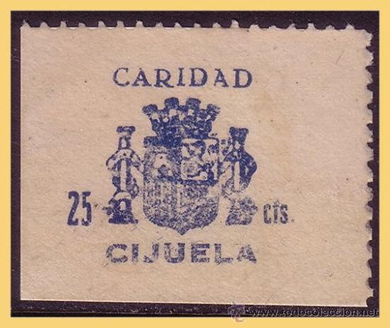 Timbres: Granada CIJUELA, Guerra Civil, FESOFI n&ordm; 2 (*)