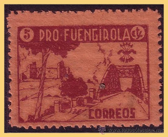 Stamps: M&aacute;laga FUENGIROLA, GUERRA CIVIL, FESOFI n&ordm; 3 (*)