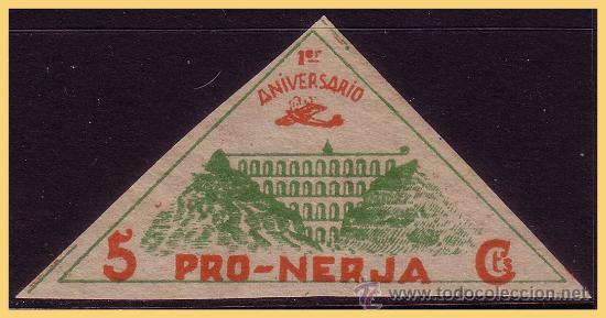 Stamps: M&aacute;laga NERJA, GUERRA CIVIL, FESOFI n&ordm; 9a * *